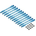 thumbnail image 1 of Aluminum Dart Shafts, Medium 2BA Dart Stems Replacement Accessories with Rubber Rings for Steel Tip Blue, 1 of 5