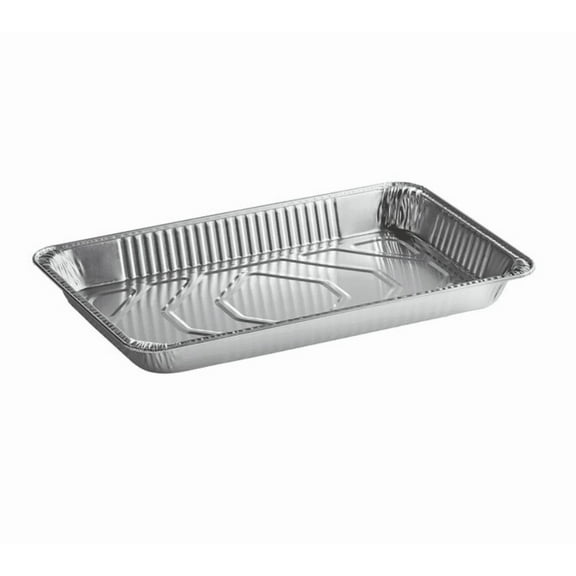 Aluminum Deep Foil Pans, Full Size 21" x 13" Disposable Roasting Pan Set, 50 Pack, baking/dinner