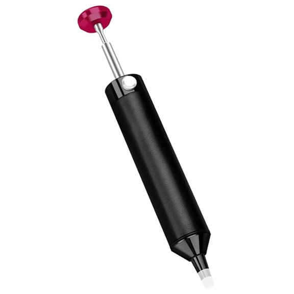 Aluminum Desoldering Pump for Hobby Soldering and Technician Workstations, Spring Action Solder Sucker With Precision Tip for Rework and Repair Tasks