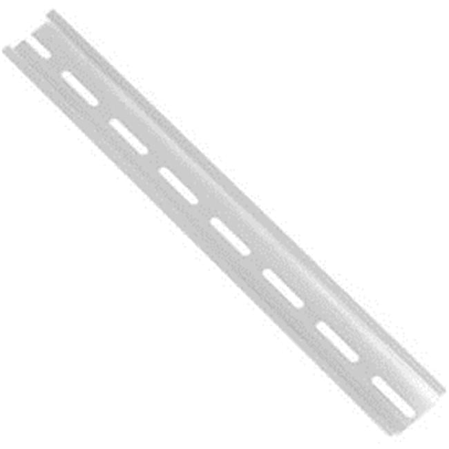 Aluminum Din Rail, Pre - Punched, 1 m