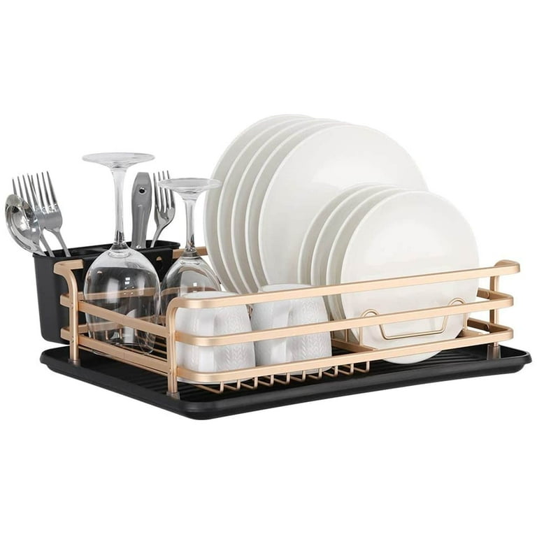 Rose gold dish drying rack sale