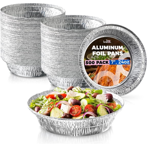 Aluminum Disposable Pans for Baking and Meal Preparation