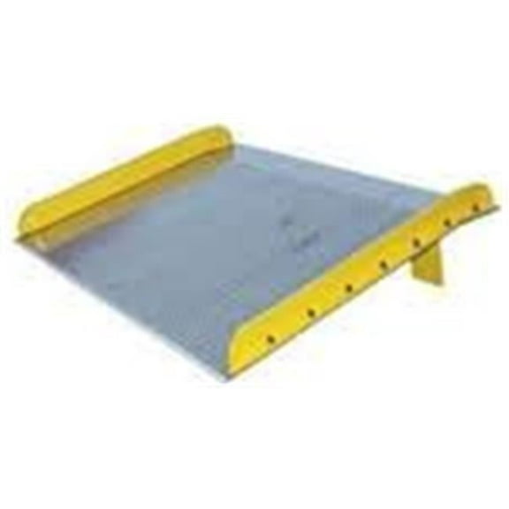 Aluminum Dock Board Steel Curb, 60 x 60 in. - 15000 lbs