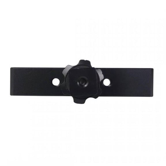 Aluminum Double Cold Shoe Mount Extension Rod for DSLR Camera LED Video Light
