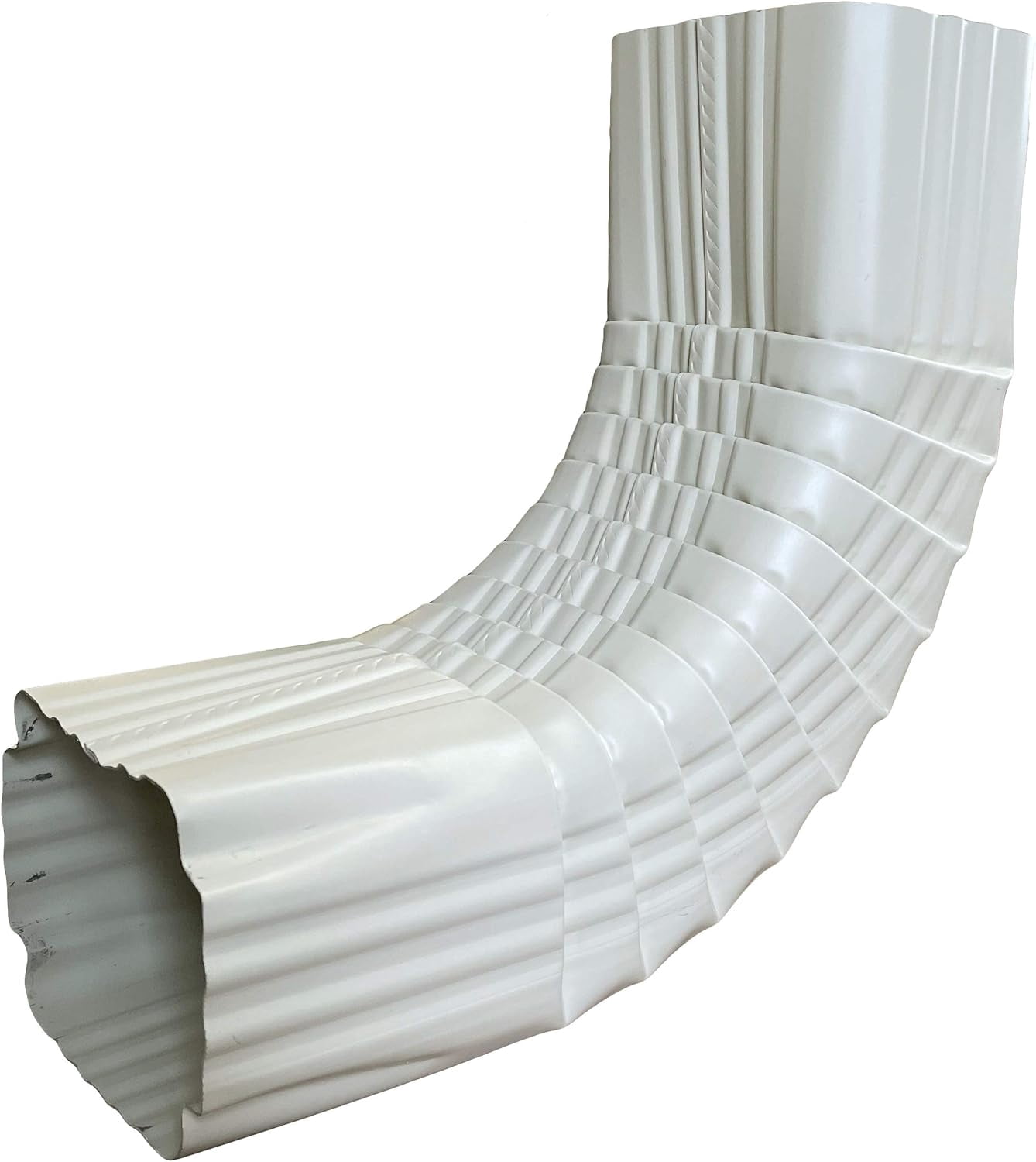 Aluminum Downspout Gutter Elbow | 3x4 A Elbow 90 Degree | Almond ...