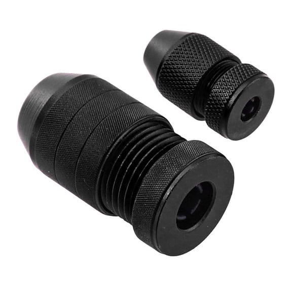 Aluminum Drill Depth Stop for Drill Bit Adjustable Drill Collar Applicable Drill Size Ranges 5/64"-3/16" 15/64"-7/16"