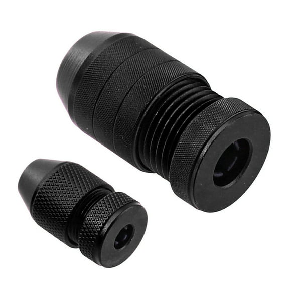 Aluminum Drill Depth Stop for Drill Bit Adjustable Drill Collar Applicable Drill Size Ranges 5/64"-3/16" 15/64"-7/16"