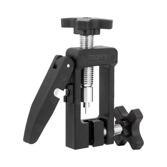 Aluminum Driver for Brake Hose Insert Hydraulic Hose Connect Insert Installation Tool (Include Hose Cutter) - Nylon Clamp Black