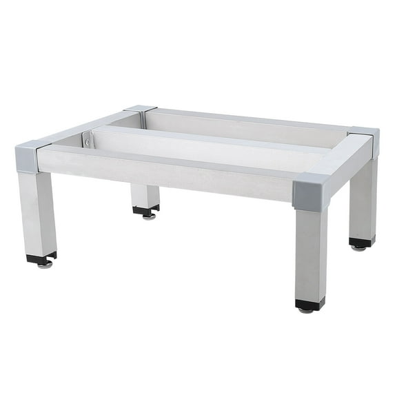 Aluminum Dunnage Rack | 1000 Lb Capacity | Low Shelf for Off-Floor Storage In Restaurants, Kitchens, Supermarkets, and Grocery Stores