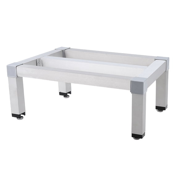 Aluminum Dunnage Rack with 1000lbs Capacity,Commercial Floor Food Shelf for Restaurant,Kitchens,Shops
