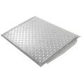thumbnail image 1 of Silver Spring 4in High Aluminum Threshold Ramp, Punch Plate Surface, 24 x 32in W, 1 of 2