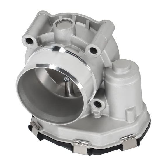 Aluminum Electrical Throttle Body with TPS Sensor for Ford Explorer F-150 Mustang Bronco Edge Lincoln Aviator, GB8Z9E926A, 676033, S20240, 60mm Bore, Engine Intake System