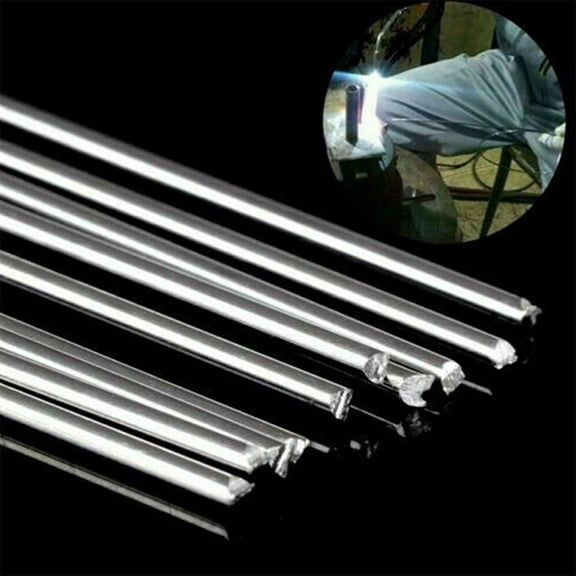 Aluminum Electrode 50Pcs Aluminum Welding Rods For High Strength And Corrosion Resistance Welding 16Mm X 330Mm