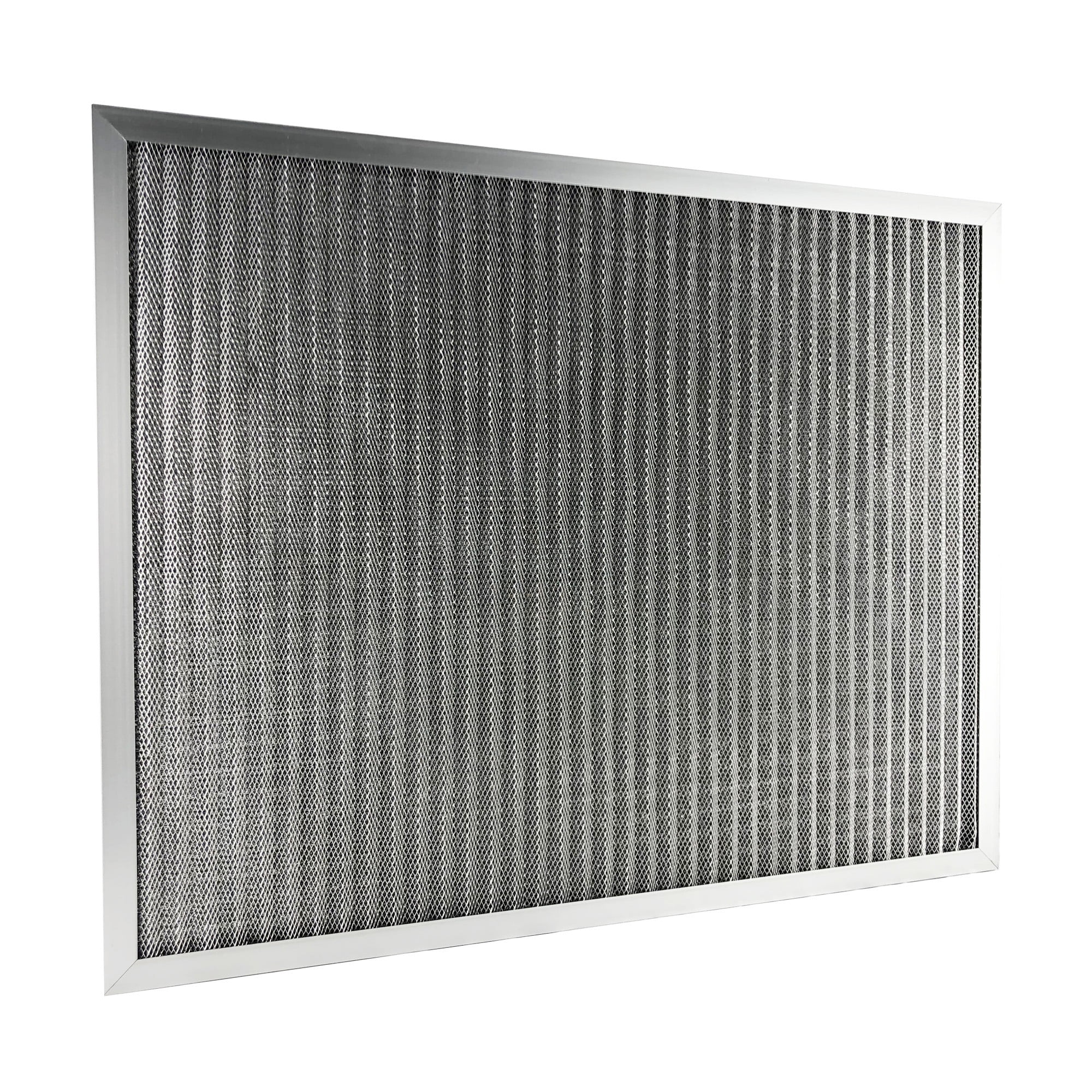Aluminum Electrostatic Air Filter (20" x 25" x 1"), Washable Furnace Central AC Air Filter