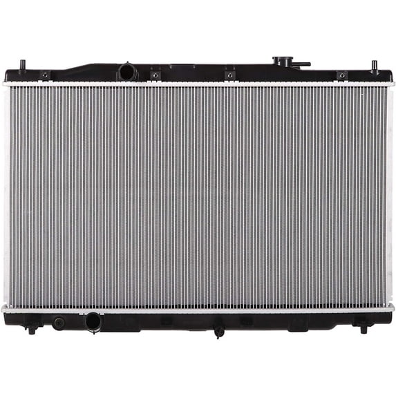 Aluminum Engine Cooling Radiator - Direct Replacement Front Mount - 1 Row Design