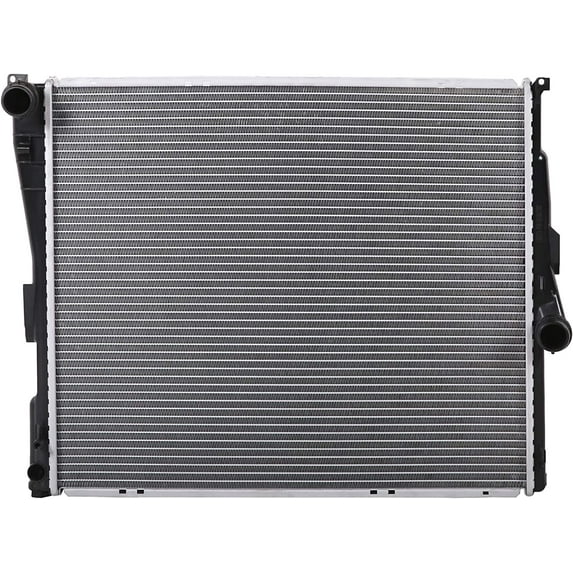 Aluminum Engine Cooling Radiator - Unpainted Direct Replacement - 1 Design-Radiator