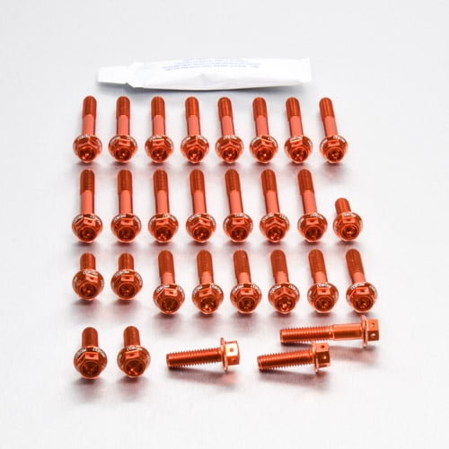 Kit Visserie Carénage Aluminium Argent Pour Honda XL600V Transalp (1994-1999) - 19 Pièces | Pro-Bolt