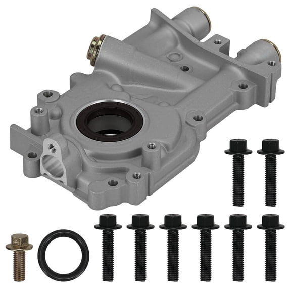 Aluminum Engine Oil Pump for Subaru Impreza WRX STi Legacy Outback Forester EJ205 EJ253 EJ255 EJ257, Crankshaft Driven, OE 15010-AA360 15010AA360 15010AA280 15010AA109