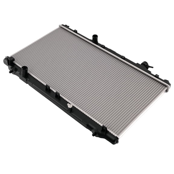 Aluminum Engine Radiator for Acura TLX 3.5L 2015-2020, MT Transmission, Replacement Core 13516 190105J2A01, Down Flow Cooling System with Plastic Tanks and Dust Cap, 1.25in Inlet/Outlet