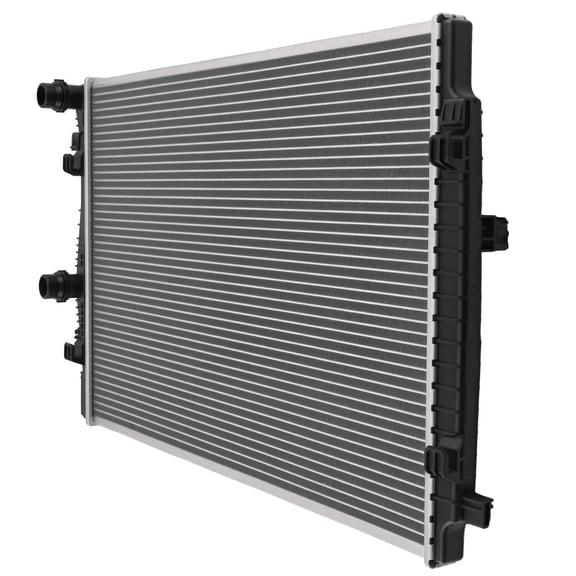 Aluminum Engine Radiator for VW Jetta 1.4L 2019-2021, Audi A3 1.4L, Crossflow Cooling System Replacement, AU3010156, DPI13827, 5Q0121251GR, Aluminum Core with Plastic Tanks
