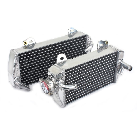 Aluminum Engine Radiators Water Cooling for Suzuki RMZ 450 RMZ450 RM-Z 450 08-11