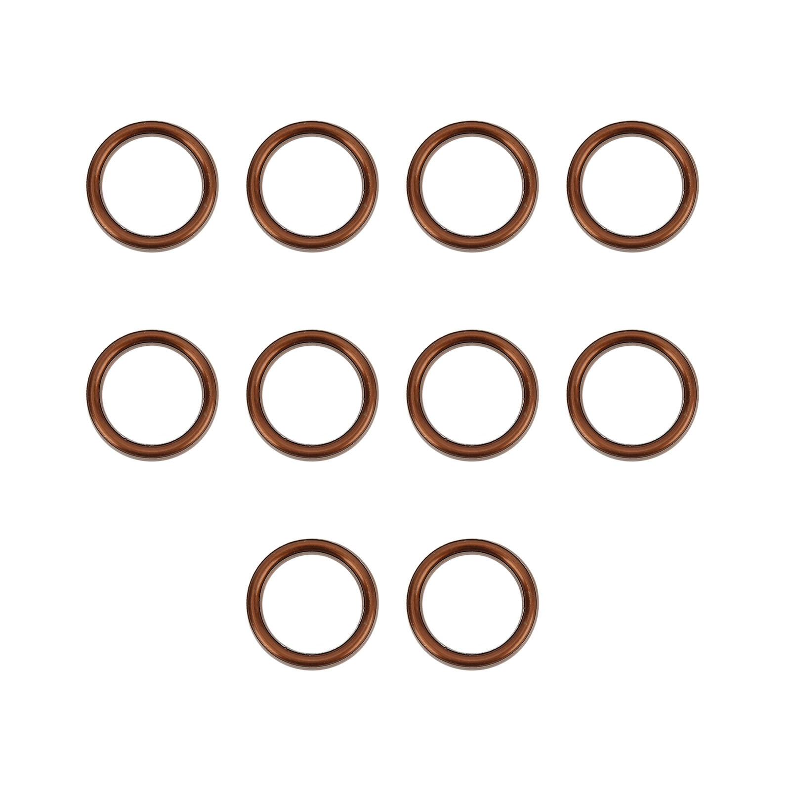 Aluminum Exhaust Crush Gasket for XR50 CRF50 Chinese Pit Dirt Bike ATV (10 Pieces)