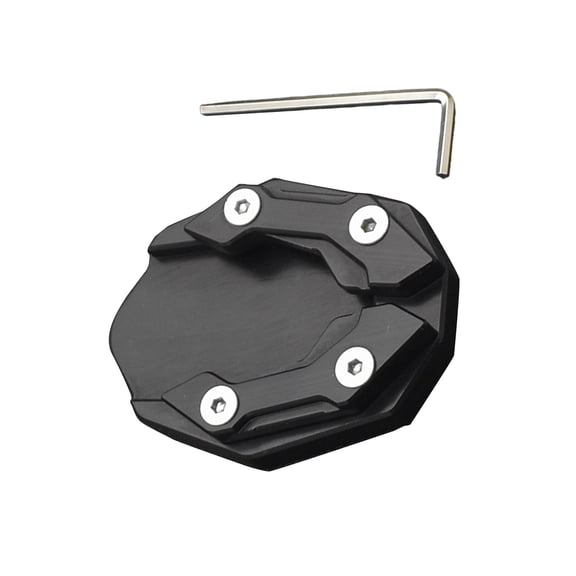 Aluminum Extension Pad for NAMX155 Foot Side Stand Covers with Wrench Kickstand Plate Enlarged Base Extension Accessory