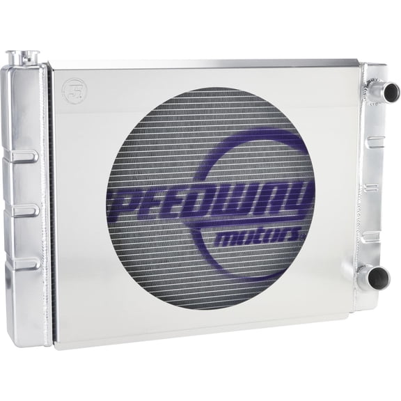 Aluminum Fan Shroud For Speedway Motors Radiators, Single Fan, 33