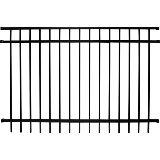 Aluminum Fence Kit DIY Kit For Backyard And Garden Fencing, Made With