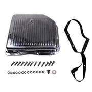 Aluminum Finned Transmission Pan for GM Turbo 350, Polished