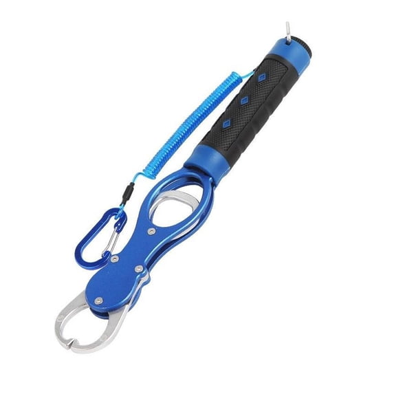 Aluminum Fishing Gripper With Built-In Scale for Accurate Weighing and Secure Catch Handling
