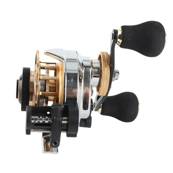 Aluminum Fishing Reel 3.6:1 Gear Ratio Automatic Wiring Casting Reel Angling Equipment For Right Hand