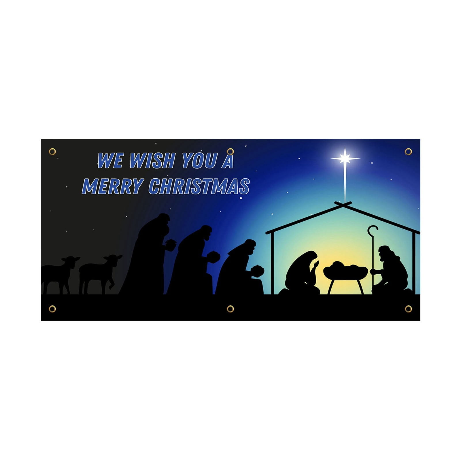 Aluminum Flag Pole for Yard Advent Christmas Garage Background Cloth