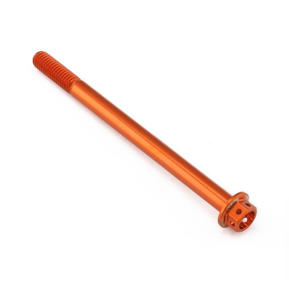 Aluminum Flanged Hex Head Bolt M6x(1.00mm)x85mm Race Spec Etched