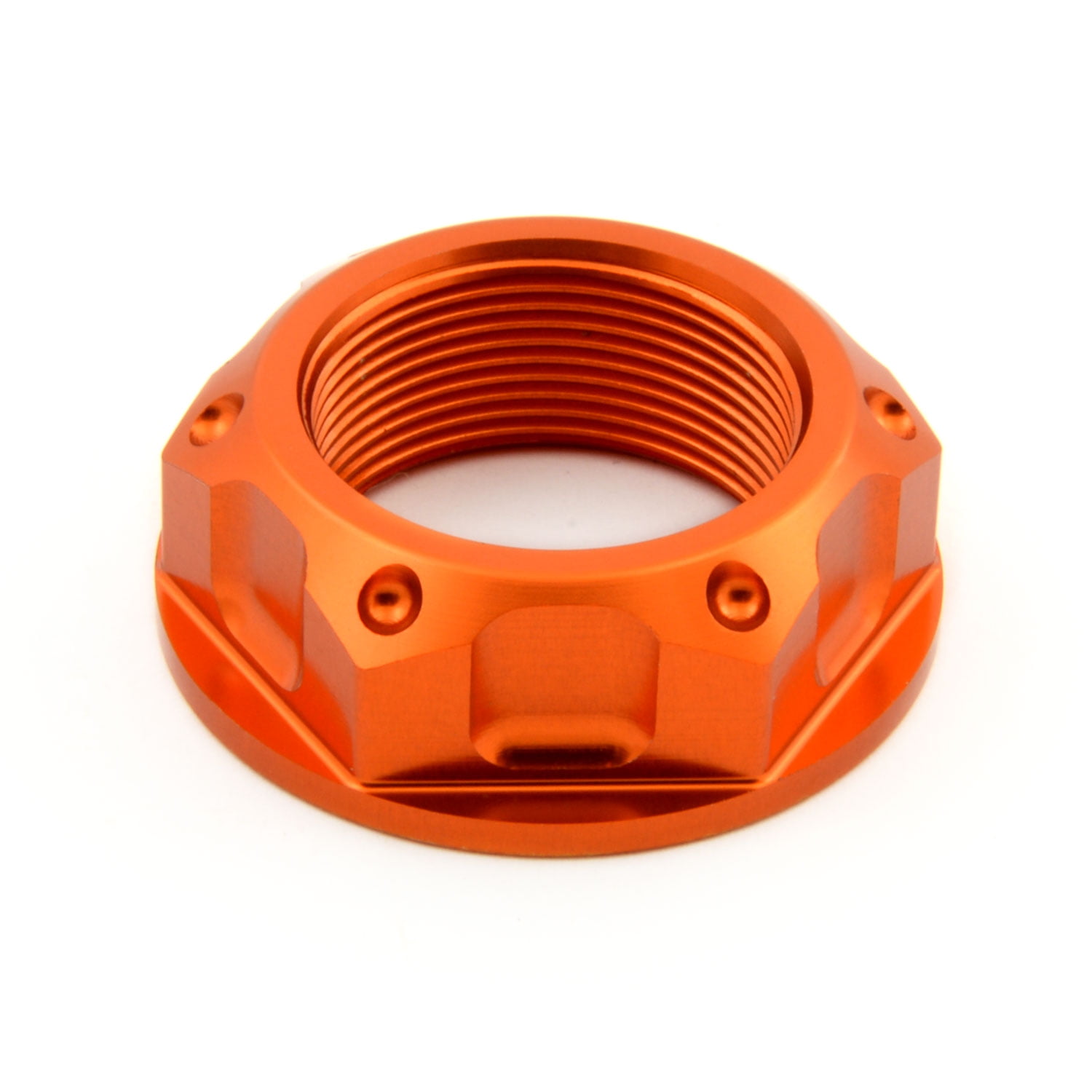 Aluminum Flanged Top Yoke Nut M22x(1.00mm) Open (LTYOKEO50