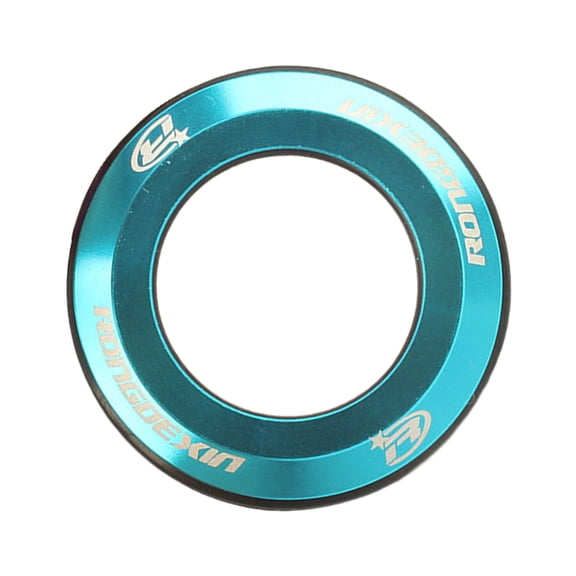 Aluminum Flat Crown Race Headsets Installation Cap Smooth Surfaces Finish Friction Reduction Simple Installation for Bike