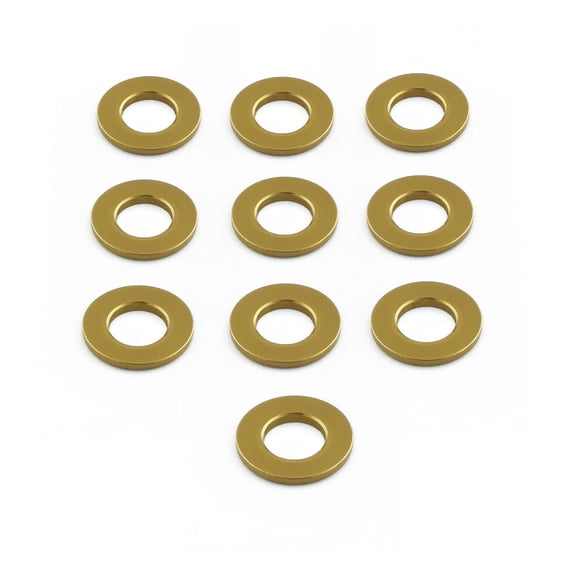 Aluminum Flat Washers Pack x 10