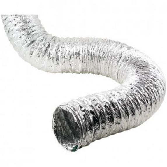 Aluminum Flex Duct, 4 Ply