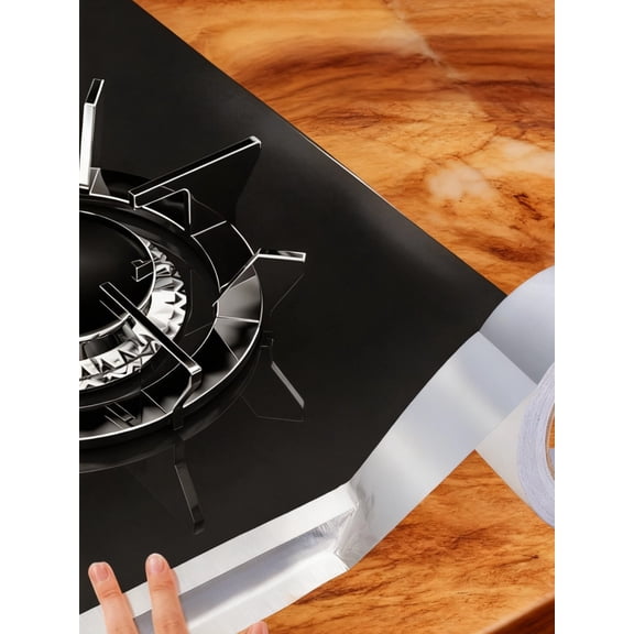 Aluminum Foil Duct Tape, HVAC Heat Tape 2" x 65.6ft, Dryer Vent Insulation Tape, Flame Resistant and Moisture Proof, for Ductwork, Ducting, Sealing, Patching, Furnace