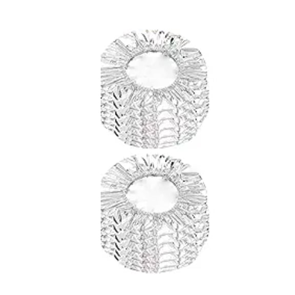 Aluminum Foil Food Covers Elastic Stretchable Reusable Fresh Keeping Heat Retaining Lids for Bowls Plates Pots Containers Kitchen Home Party Picnic Outdoor Use,10PCS