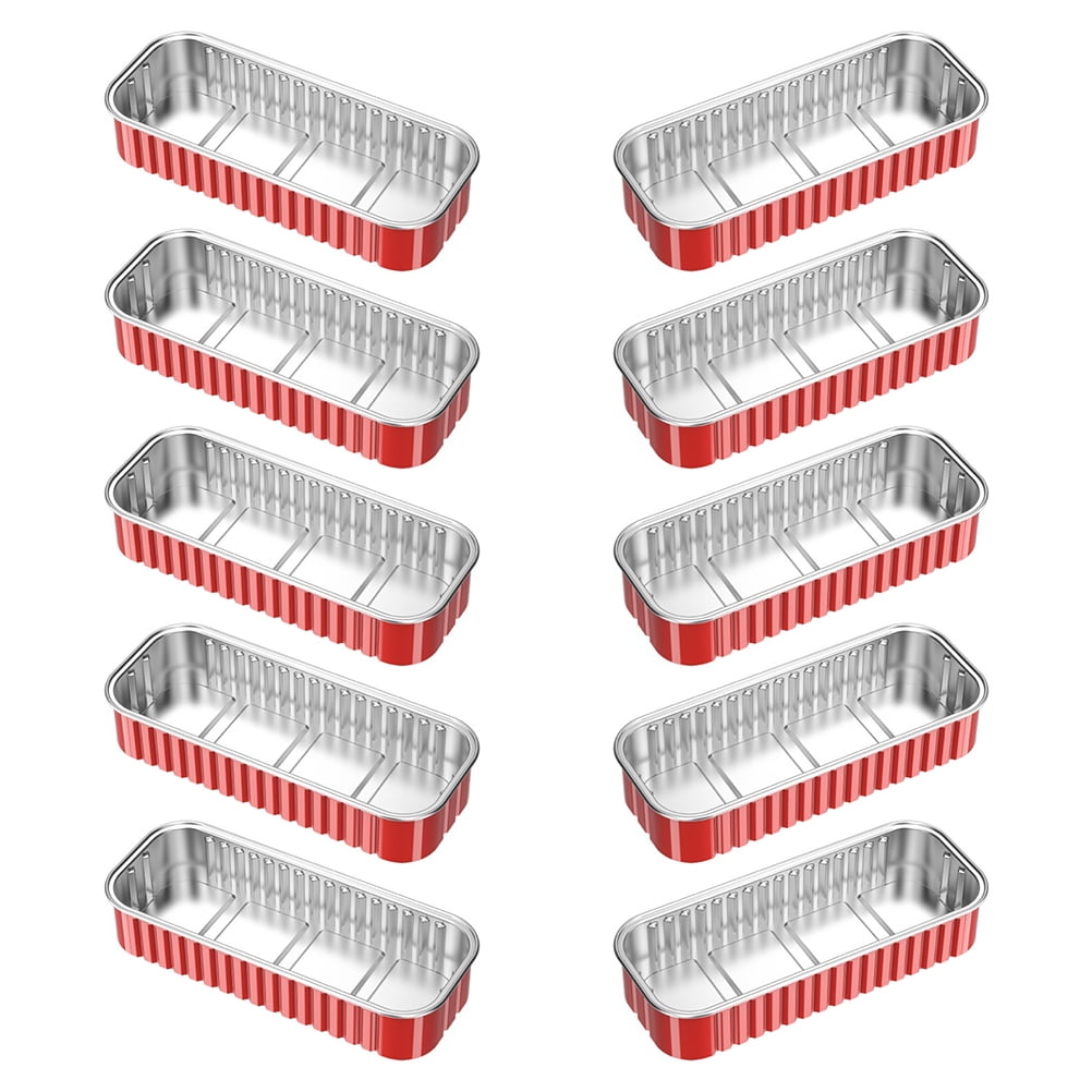 Aluminum Foil Grill Drip Pans 10pcs Grease Pans Broiler Broiling Pans