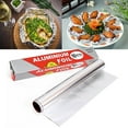 thumbnail image 1 of Aluminum Foil Roll | Heavy Duty Catering Tin Wrap | Food Baking & BBQ Oven Foil | Freezer Safe | Easy Cut Box Dispenser | 30cm x 10m | 1 Roll | Strong Durable Food Wrap, 1 of 6