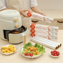 Aluminum Foil Roll under $5! kkbbma Food Grade Aluminum Foil Rolls, Baking Cooking Kitchen Foil Wrap, Air Fryer Oven Safe Tin Foil