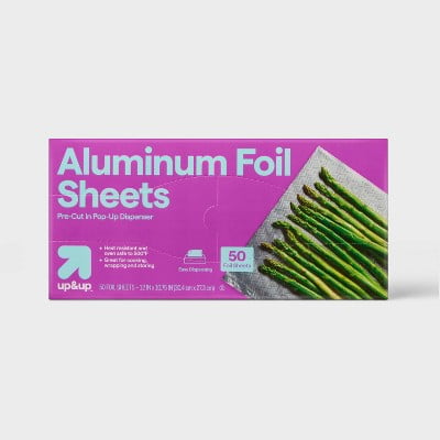 Aluminum Foil Sheets - 50ct/44.79sq ft
