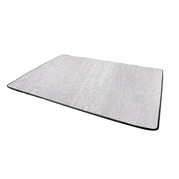 Aluminum Foil Sleeping Mattress Pad Camping Mat Lightweight with Storage Bag Foldable Insulation Tent Pad Foam Sleeping Mat for Outdoor 200cmx200cmx0.8cm