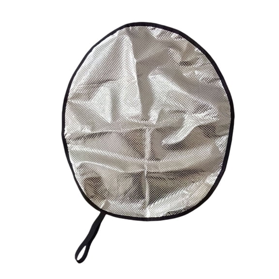 Aluminum Foil Steering Wheel Cover Sunshade For Car Sun Protection & Heat Reduction Auto Accessory
