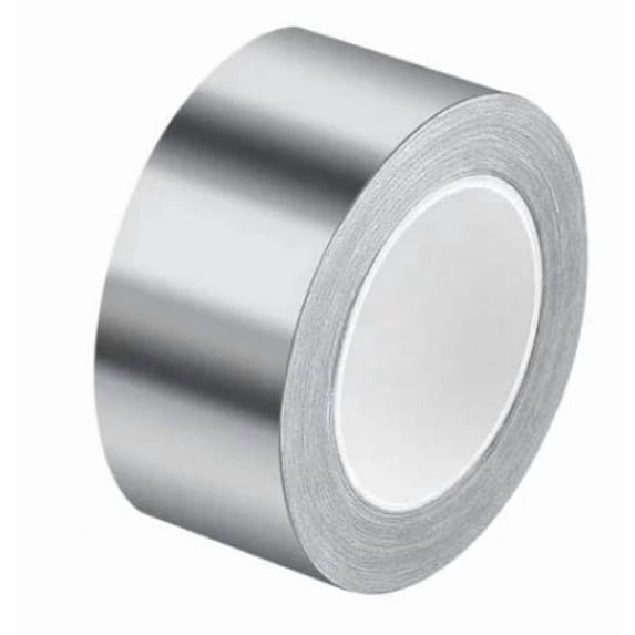 Aluminum Foil Tape 1.2inch x 33Feet x 4mil Heavy Duty Silver Reflective Adhesive Tape Professional Grade Metal Duct Tape for Insulation & Sealing HVAC,Dryer,Exhaust Pipe,Furnace,AC,Ductwork