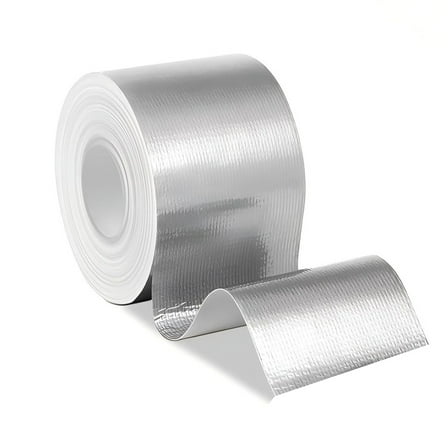 Aluminum Foil Tape, 2 inch x 65 Feet (3.9 mil),Insulation Adhesive Metal High Temperature Tape,High Temperature Heat Reflective Adhesive Backed Tape for Ductwork, Dryer Vent, HVAC