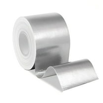 Aluminum Foil Tape, 2 inch x 65 Feet (3.9 mil),Insulation Adhesive Metal High Temperature Tape,High Temperature Heat Reflective Adhesive Backed Tape for Ductwork, Dryer Vent, HVAC