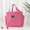 Aluminum Foil Thickened Bento Bag Cloth Lunch Large Lunch Bag with
